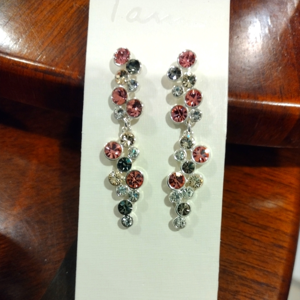 Sparkling Dangle Earrings